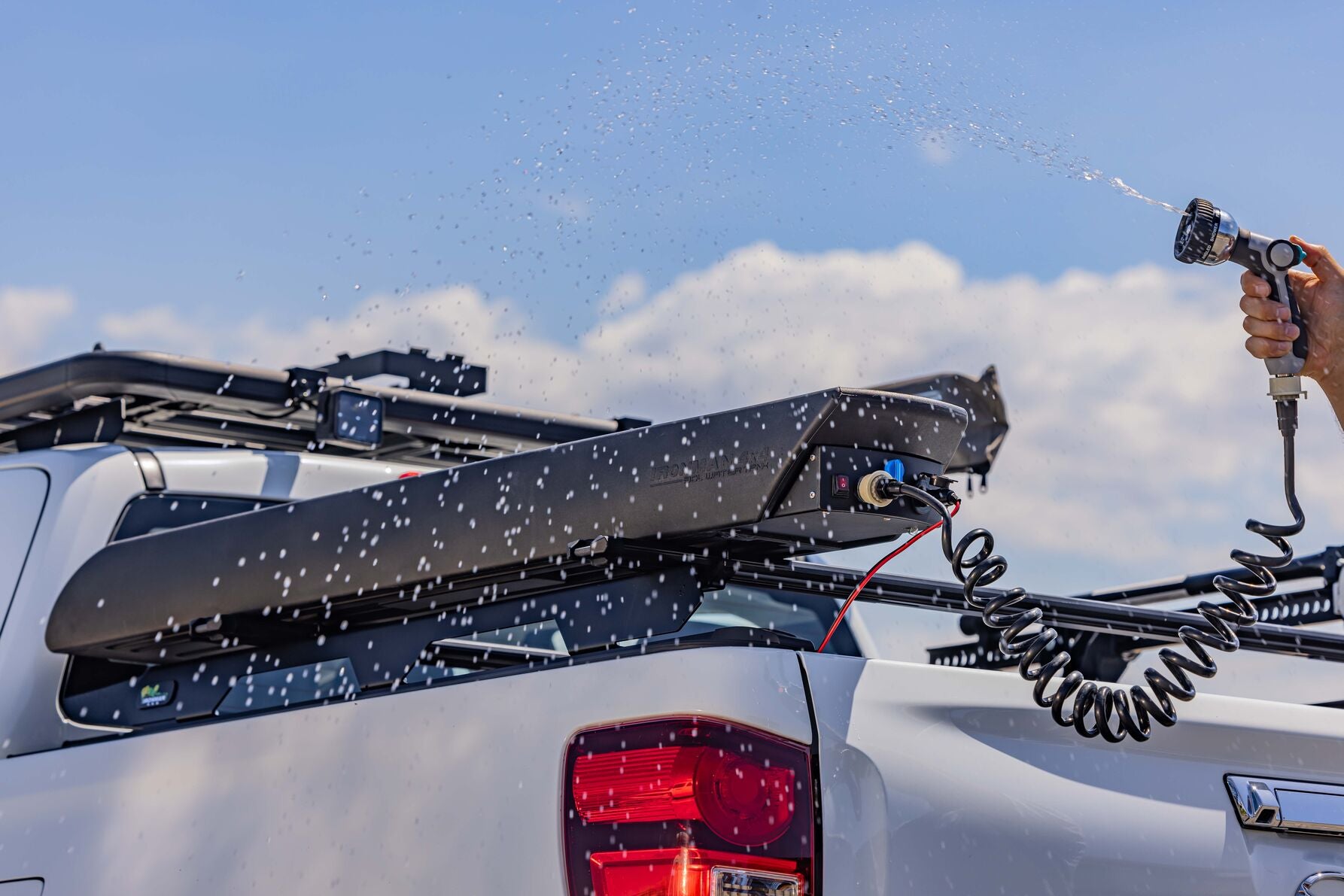 Ironman 4x4 30L Water Tank with Integrated 12V Pump Camden Valley 4x4