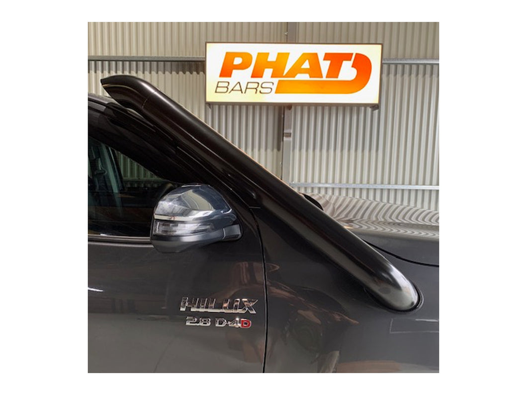 Stainless Snorkel to suit Toyota Hilux N80 2016+ - Satin Black