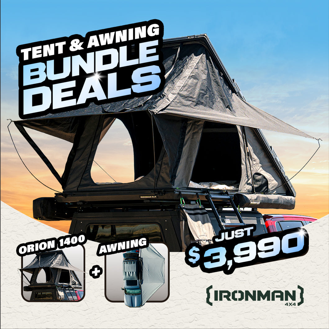 Ironman 4x4 Orion 1400 Tent & Awning Bundle