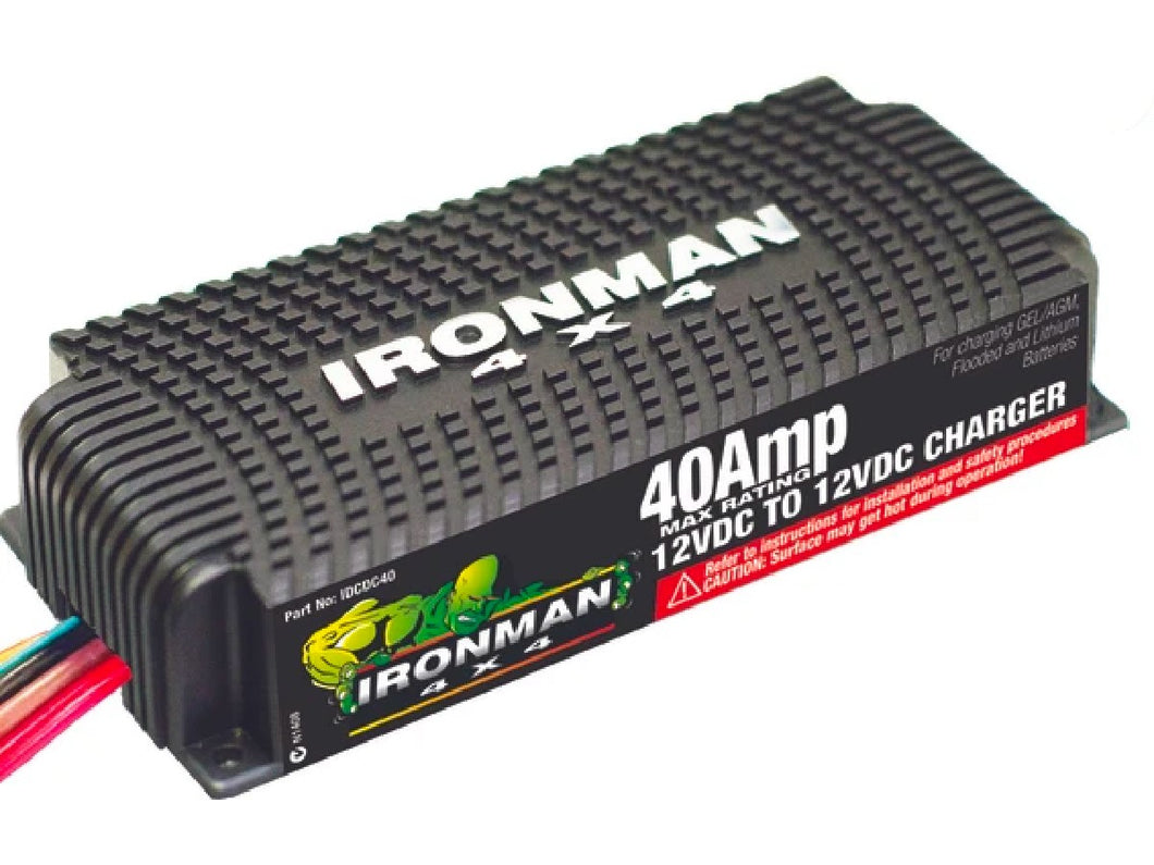 Ironman 4x4 40A DC To DC Battery Charger