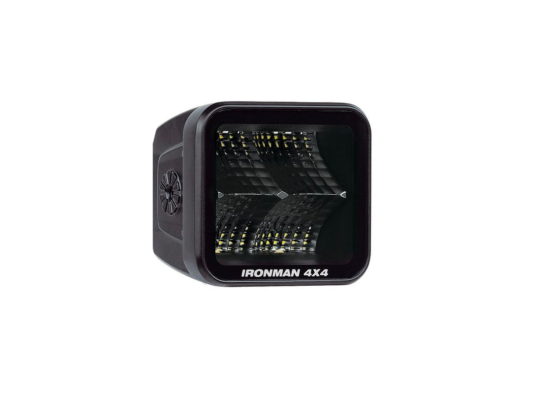 Ironman 4x4 Bright Cube Flood Beam 40W LED Cube Light – Clear