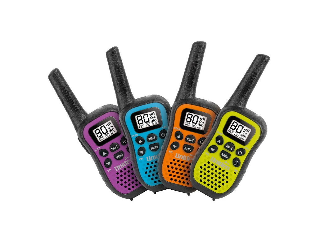 Uniden UHF Handheld Radio (Walkie-Talkie) with Kid Zone UH45-4 