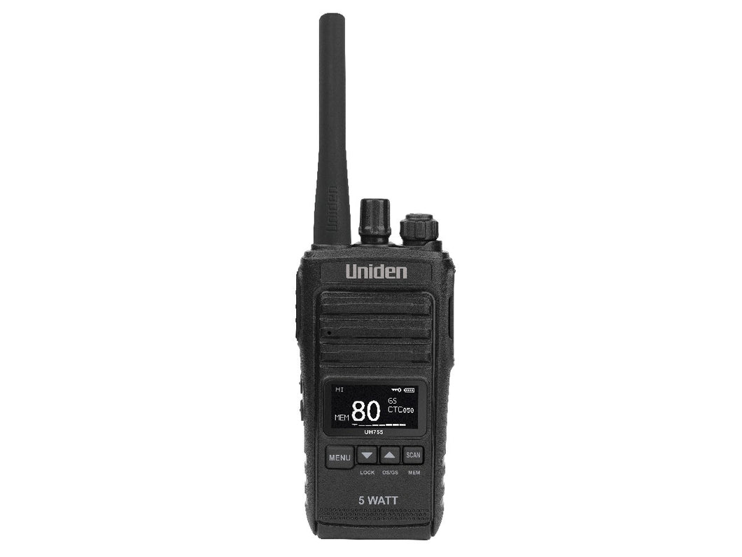 Uniden UHF Handheld Radio UH755